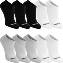 Kit 10 Pares Meias Selene Sapatilha Algodão Masculino Feminina Cano Curto Baixo Soquete Academia Original Kit 10 Pares Meias Selene Sapatilha Algodão Masculino Feminina Cano Curto Baixo Soquete Academia Original