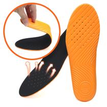 Kit 10 Pares Palmilhas Em EVA Anatômica Anti-impacto Confortável Indicado Bota Tênis Botinas