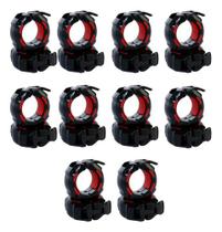 Kit 10 Pares Presilha Para Barra Olímpica 50mm-