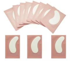 Kit 10 Pares Protetor De Palpebras Alongamento Cílios Rosa