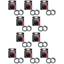Kit 10 Pares Retentor Bengala Garfo Vedamotors 31x43x10,3 Cg Titan Fan 150 160 Lead Bros 125 150 160 Xre 190 Pcx