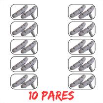 Kit 10 Pares Sapatas VBrake 70mm MTB Aro 26 Bicicleta Freio VOribital