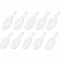 Kit 10 Pás Dosadoras 20cm Colher Ração Cereais Farinha Açúcar Kit 10 Pás Dosadoras 20cm Colher Ração Cereais Farinha Açúcar