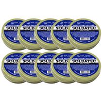 Kit 10 Pasta De Solda Fluxo Pastoso Soldatec 50g Implastec Kit 10 Pasta De Solda Fluxo Pastoso Soldatec 50g Implastec