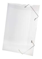 Kit 10 Pastas Aba Elástica Oficio Cristal Soft - Polibras