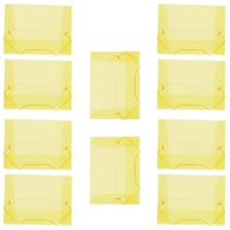 Kit 10 Pastas Aba Elástico Mini Pequena 18x24,5cm ACP