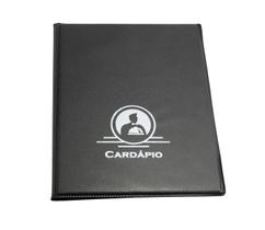 Kit 10 Pastas Cardapio Preta 4 Bolsas Menu Restaurante Kit 10 Pastas Cardapio Preta 4 Bolsas Menu Restaurante