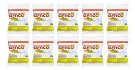 Kit 10 Pastilha Cloro 3x1 Genco Multipla Ação t-200 - 23750 Kit 10 Pastilha Cloro 3x1 Genco Multipla Ação t-200 - 23750