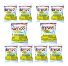 Kit 10 Pastilha Genco Cloro 3x1 Tripla Ação 200g P/ Piscina Kit 10 Pastilha Genco Cloro 3x1 Tripla Ação 200g P/ Piscina