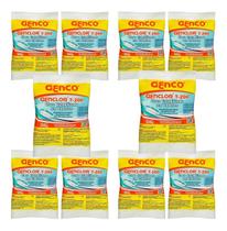 Kit 10 Pastilha Genco Genclor T 200g Para Piscina Genco Kit 10 Pastilha Genco Genclor T 200g Para Piscina Genco