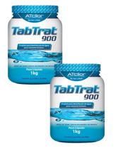 Kit 10 Pastilhas 200g Tratamento Água Consumo TabTrat 900