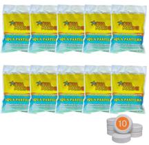 Kit 10 - Pastilhas de Cloro Aquamarine 200g Kit 10 - Pastilhas de Cloro Aquamarine 200g