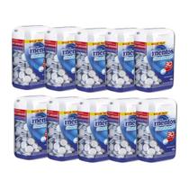 Kit 10 Pastilhas Mentos sem açúcar pote com 150 unidades cada Peppermint