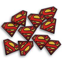 Kit 10 Patch Bordado Super homem 5 x 4 Termocolante Aplique