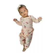 Kit 10 Pçs - 5 Body + 5 Calça Estampados Pijama Bebê Algodão