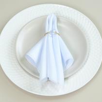 Kit 10 Pçs Anel para Guardanapo 10 Lugares Cristalino 4x3cm Argola