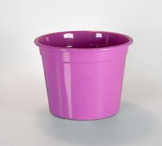 Kit 10 PÇS Cachepôs Coloridos Em Alumínio N07Ideal Para Pote 17/Rubi