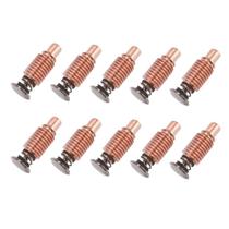 Kit 10 pcs Eletrodo com mola 125A 220971 para Tocha Pmx125 - OMEGA