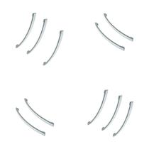 Kit 10 Pçs Envio Imediato Puxador Cromado Padrão Deki 128mm Kit 10 Pçs Envio Imediato Puxador Cromado Padrão Deki 128mm