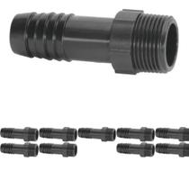 Kit 10 pcs espigao conexao adaptador rosca 3/8-1/2 pt amanco