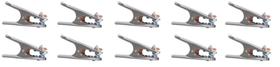 KIt 10 PCS GARRA NEGATIVA ESTAMPADA 500A GRAMPO TERRA KIt 10 PCS GARRA NEGATIVA ESTAMPADA 500A GRAMPO TERRA