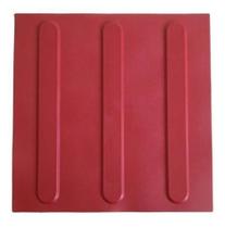 Kit 10 Pçs Piso Tátil Direcional Pvc 25X25 Argamassado Vm
