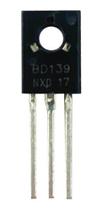 Kit - 10 Pçs Transistor Bd139 + 10 Pçs Bd140