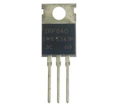 Kit 10 pçs - transistor irf640 - irf 640 - 200v 10,2a - npn Kit 10 pçs - transistor irf640 - irf 640 - 200v 10,2a - npn