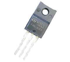 Kit 10 pçs - transistor p4nc60fp - p4n60 fp isolado - mosfet