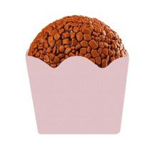 Kit 10 Pcts Caixeta Rosa Fechada Doces 36un