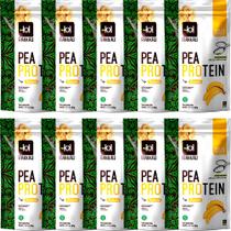 Kit 10 Pea Protein Banana Rakkau 600g - Vegano - Proteína