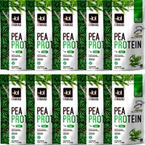 Kit 10 Pea Protein Natural Rakkau 600g - Vegano - Proteína