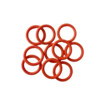 Kit 10 peças Anel O'ring silicone D.i 18,72x2,62.