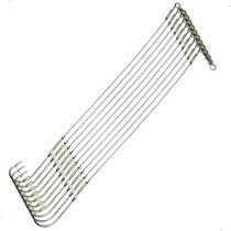 Kit 10 Peças Anzol 4330 N6/0 Encastoado Flex Com Girador