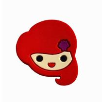 Kit 10 Peças aplique Emborrachado Ariel