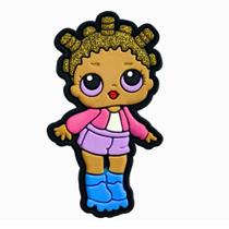 Kit 10 Peças aplique Emborrachado Boneca Lol Cabelo Brilhante Kit 10 Peças aplique Emborrachado Boneca Lol Cabelo Brilhante