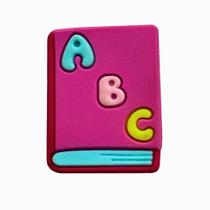 Kit 10 Peças aplique Emborrachado Livro ABC