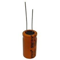 Kit 10 Peças Capacitor Eletrolitico 100UF X 100V 105 Bipolar