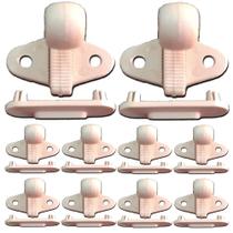 kit 10 Peças - Fecho Trava de Porta de Armário de Aço Itatiaia Fecho Bola Itatiaia