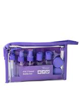 Kit 10 Peças Frascos para Viagem Pratico Organização da Bolsa Mala Kit 10 Peças Frascos para Viagem Pratico Organização da Bolsa Mala