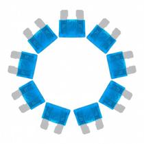 Kit 10 Peças Fusível Lamina Comum 15 Amperes Automotiva Lote Kit 10 Peças Fusível Lamina Comum 15 Amperes Automotiva Lote