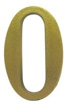 Kit 10 pecas numero colonial pexcel bronze numero 0 (zero) Kit 10 pecas numero colonial pexcel bronze numero 0 (zero)