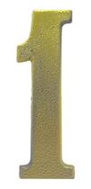 Kit 10 pecas numero colonial pexcel bronze numero 1 Kit 10 pecas numero colonial pexcel bronze numero 1