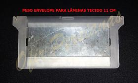 Kit 10 Peças Peso Envelope Para Persiana Vertical 11x6cm