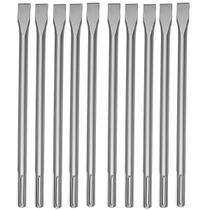 Kit 10 Peças Talhadeira Encaixe Sds Max 18mm 400mm Martelo Rompedor Makita Bosch