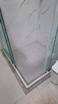 Kit 10 Peças Tapete Modular Superfície antiderrapante para box banheiro sauna vestiário 30x30 - FLEX