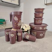 Kit 10 Peças Tupperware Simone Mendes - No Ritmo do Coração