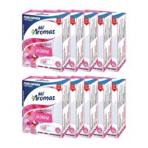 Kit 10 Pedra Sanitária Jasmim Mil Aromas 25g Perfumada