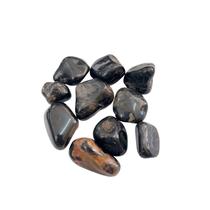 kit 10 pedras ônix rolada pequena para proteção exclusiva - Pedras São Gabriel