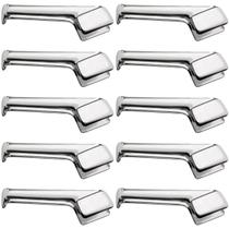 Kit 10 Pegadores 18cm para Servir Inox Macarrão Salada Comida Servir Restaurantes Buffets Taumer Kit 10 Pegadores 18cm para Servir Inox Macarrão Salada Comida Servir Restaurantes Buffets Taumer